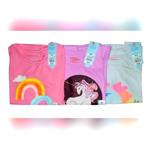 Cat & Jack Other - Bundle Of 3 Cat & Jack Girls' T-Shirts NWT Size: M